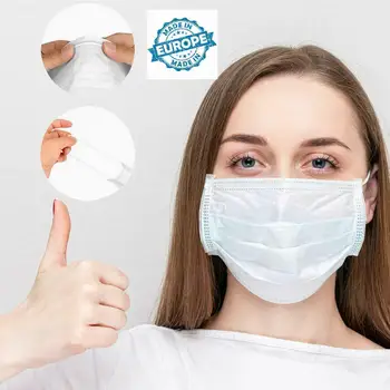 20/30/50pcs Face Mask Disposable White Mouth Face Masks Non-Woven Mask Anti-Dust Mask 3 Filter Activated Anti Pollution
20/30/50pcs Face Mask Disposable White Mouth Face Masks Non-Woven Mask Anti-Dust Mask 3 Filter Activated Anti Pollution