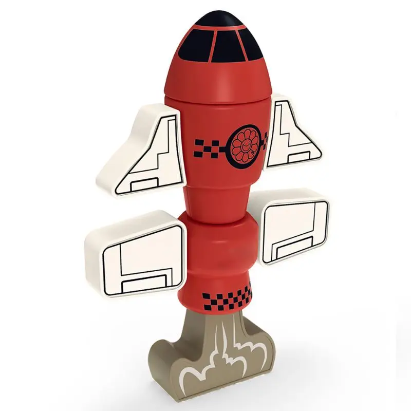 Magnetic Robot Building Blocks Rocket Model Puzzle Assembling Educational Toys 203E
Magnetic Robot Building Blocks Rocket Model Puzzle Assembling Educational Toys 203E