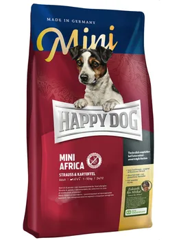 HAPPY DOG HAPPY DOG SUPREME MINI AFRICA for adult dogs of small breeds with allergy with ostrich and potatoes
HAPPY DOG HAPPY DOG SUPREME MINI AFRICA for adult dogs of small breeds with allergy with ostrich and potatoes