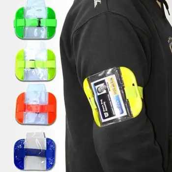 Transparent High Visibility Id Card Holder Card Sleeve Arm Band Durable Work Waterproof Emergency Services Practical Badge
Transparent High Visibility Id Card Holder Card Sleeve Arm Band Durable Work Waterproof Emergency Services Practical Badge