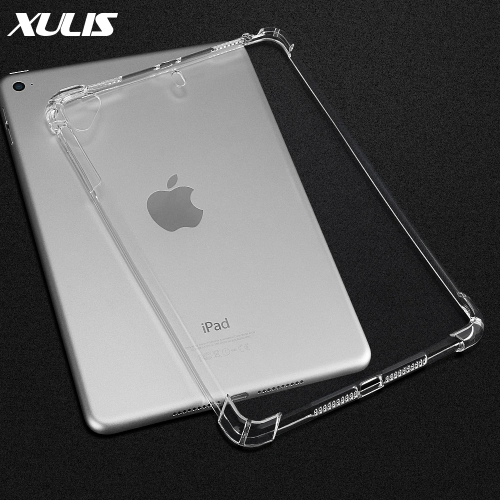 For iPad Mini Case, Transparent Soft Cover for iPad Mini 4 5 Case Silicone TPU Case for ipad mini 1 2 3 Capa Funda