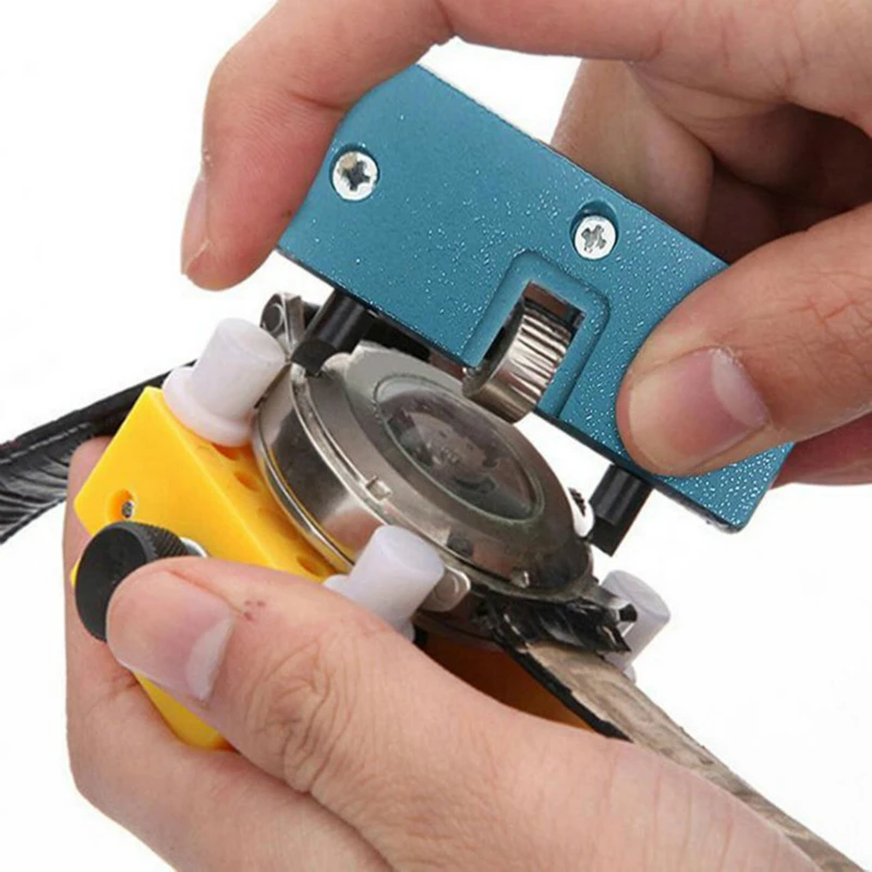 Stunning Rectangle Watch Back Case Cover Opener Remover Wrench Repair Kit Tool Practical Watch Repair Tool Watch opener reloj
Stunning Rectangle Watch Back Case Cover Opener Remover Wrench Repair Kit Tool Practical Watch Repair Tool Watch opener reloj