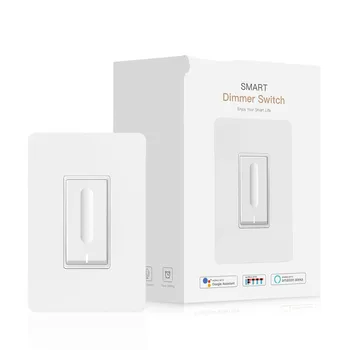 WiFi Smart Light Dimmer Switch Elegantly Designed,Compatible with Alexa Google Home for Voice Control,No Hub Required
WiFi Smart Light Dimmer Switch Elegantly Designed,Compatible with Alexa Google Home for Voice Control,No Hub Required