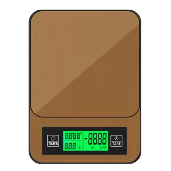 Multifunctional 1kg/1g LCD Digital Electronic Kitchen Coffee Scale with Timer Temperature Probe Measuring Needle
Multifunctional 1kg/1g LCD Digital Electronic Kitchen Coffee Scale with Timer Temperature Probe Measuring Needle