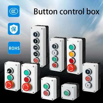 1 gear button switch control box emergency stop waterproof button indicator box plastic start electrical box
1 gear button switch control box emergency stop waterproof button indicator box plastic start electrical box