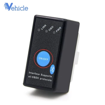 Auto Mini V2.1 ELM327 Bluetooth ELM 327 OBD2 OBD ii CAN-BUS Diagnostic tool Car Scanner Switch Works on Android Symbian Windows
Auto Mini V2.1 ELM327 Bluetooth ELM 327 OBD2 OBD ii CAN-BUS Diagnostic tool Car Scanner Switch Works on Android Symbian Windows