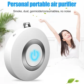 Personal Air Purifier Necklace Wearable Mini Portable Negative Ion Generator for Adults Kids HG99 
Personal Air Purifier Necklace Wearable Mini Portable Negative Ion Generator for Adults Kids HG99