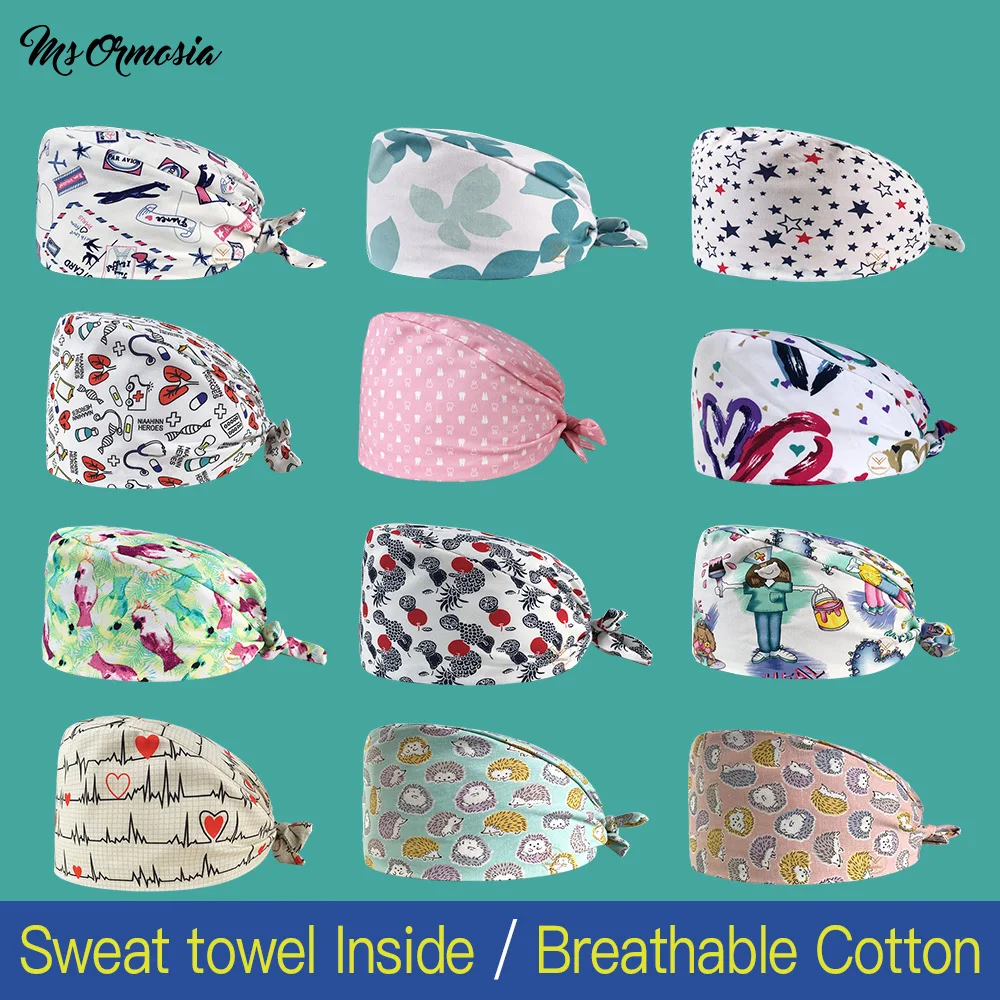 new Fashion cotton Light cartoon print hat adjustable scrub hats beauty salon work cap laboratory pet shop scrubs cap wholesale
new Fashion cotton Light cartoon print hat adjustable scrub hats beauty salon work cap laboratory pet shop scrubs cap wholesale