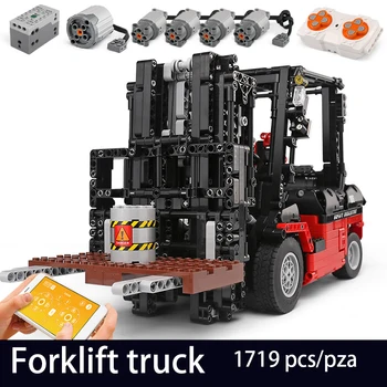 Building Blocks For MOC-3681 Custom Forklift Remote Control Technic Diy Toy For Boys Children Bricks Toys Christmas Gifts
Building Blocks For MOC-3681 Custom Forklift Remote Control Technic Diy Toy For Boys Children Bricks Toys Christmas Gifts
