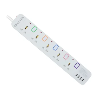 Multiple Power Strip 5 Way AC Universal Outlets Electrical Plug Socket with USB Individual Switched 1.5 M Extension Cord
Multiple Power Strip 5 Way AC Universal Outlets Electrical Plug Socket with USB Individual Switched 1.5 M Extension Cord