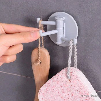 Non-Marking Paste 3-Branch Rotating Hook Kitchen Bathroom Ceramic Tile Wall Multifunctional Hook ABS 3 Pack Storage Hooks
Non-Marking Paste 3-Branch Rotating Hook Kitchen Bathroom Ceramic Tile Wall Multifunctional Hook ABS 3 Pack Storage Hooks