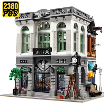 Architecture Building Blocks Creator Expert Technic City Street European Houses Bank Building Bricks Gift for Kids
Architecture Building Blocks Creator Expert Technic City Street European Houses Bank Building Bricks Gift for Kids
