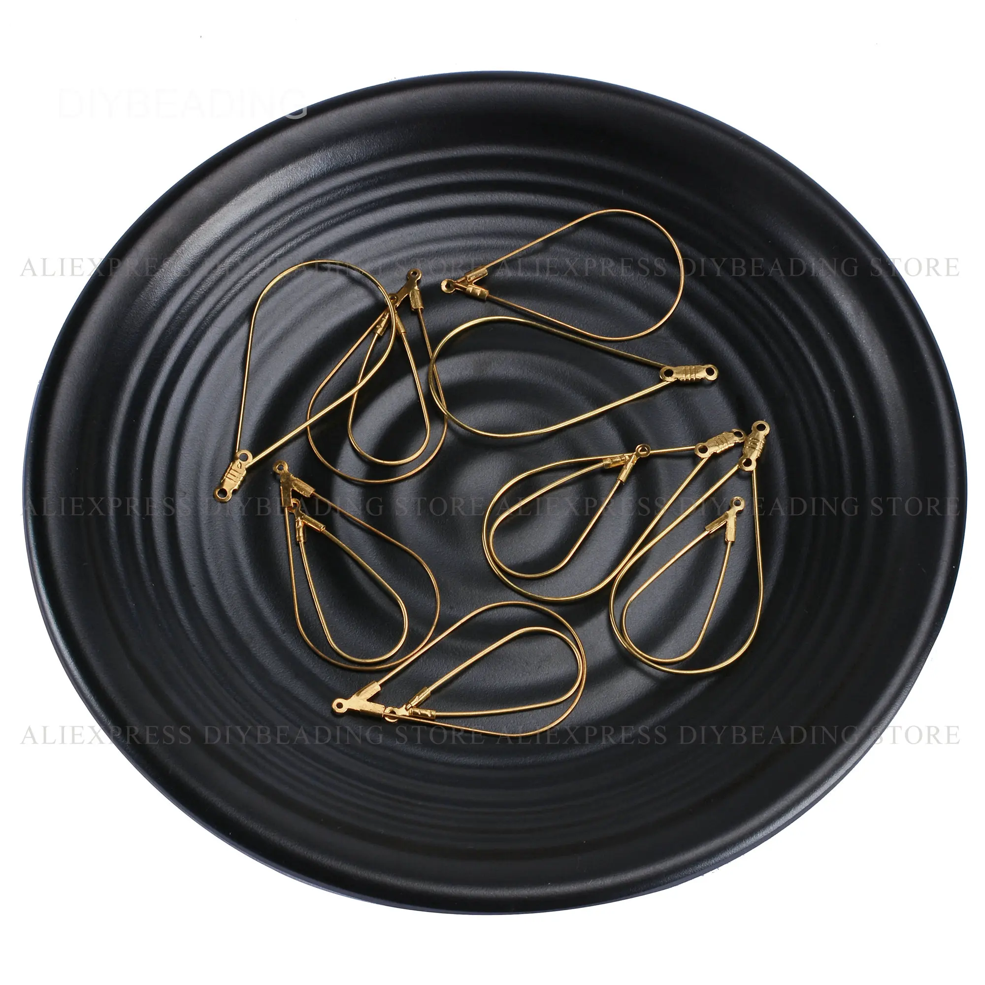 20-100 Pcs Brass Waterdrop Ear Wire Finding for Drop Earrings Making Fashion Earwire Hooks Component Lots Wholesale (3 Sizes)
20-100 Pcs Brass Waterdrop Ear Wire Finding for Drop Earrings Making Fashion Earwire Hooks Component Lots Wholesale (3 Sizes)
