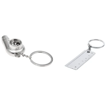 1Pcs Turbocharger Keyring with Rotating Paddle Wheel Key Chain & 1Pcs Key Ring Metal Ruler Decoration for Bags
1Pcs Turbocharger Keyring with Rotating Paddle Wheel Key Chain & 1Pcs Key Ring Metal Ruler Decoration for Bags