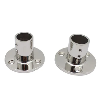 1Pcs Stainless Steel Marine Grade Casting Boat Hand Railing Fittings Round Base 90 Degree Tube Base
1Pcs Stainless Steel Marine Grade Casting Boat Hand Railing Fittings Round Base 90 Degree Tube Base