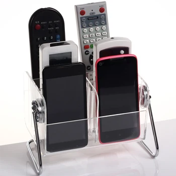 Household transparent acrylic remote control box for daily use 360 degrees rotating remote control for storage of 6 boxes 2020
Household transparent acrylic remote control box for daily use 360 degrees rotating remote control for storage of 6 boxes 2020