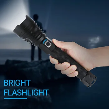 powerful XHP90.2 most powerful led Flashlight torch usb XHP50 Rechargeable tactical flashlights 18650 or 26650 hand lamp XHP70.2
powerful XHP90.2 most powerful led Flashlight torch usb XHP50 Rechargeable tactical flashlights 18650 or 26650 hand lamp XHP70.2