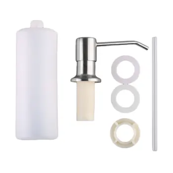 Bathroom Kitchen Liquid Soap Dispenser Bottle Useful Universal Home Stainless Steel Hand Liquid Soap Dispensers Spray
Bathroom Kitchen Liquid Soap Dispenser Bottle Useful Universal Home Stainless Steel Hand Liquid Soap Dispensers Spray