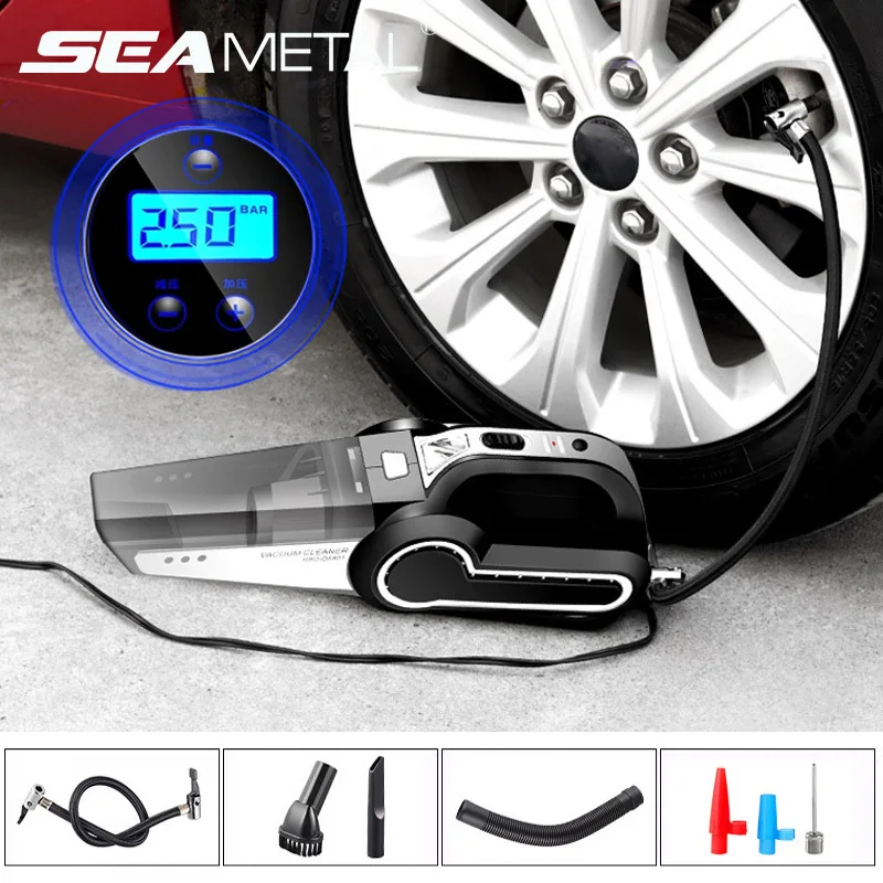 12V Car Vacuum Cleaner Handheld Outdoor Auto Air Compressors Tire Inflatable Pump 120W Car Vacuum Cleaner Pump Power Accessories
12V Car Vacuum Cleaner Handheld Outdoor Auto Air Compressors Tire Inflatable Pump 120W Car Vacuum Cleaner Pump Power Accessories