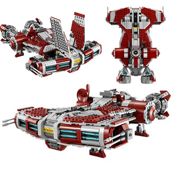 In Stock 05085 Movie Jedi Defender-Class Cruiser Jedi Style Model 957pcs Building Block Toys Compatible Lepining Star Wars
In Stock 05085 Movie Jedi Defender-Class Cruiser Jedi Style Model 957pcs Building Block Toys Compatible Lepining Star Wars