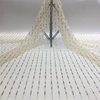 2020 High Quality French Mesh Lace Fabric Latest African Tulle Lace Fabric With Sequins For Nigerian Men Women Dress PartyF1592
2020 High Quality French Mesh Lace Fabric Latest African Tulle Lace Fabric With Sequins For Nigerian Men Women Dress PartyF1592