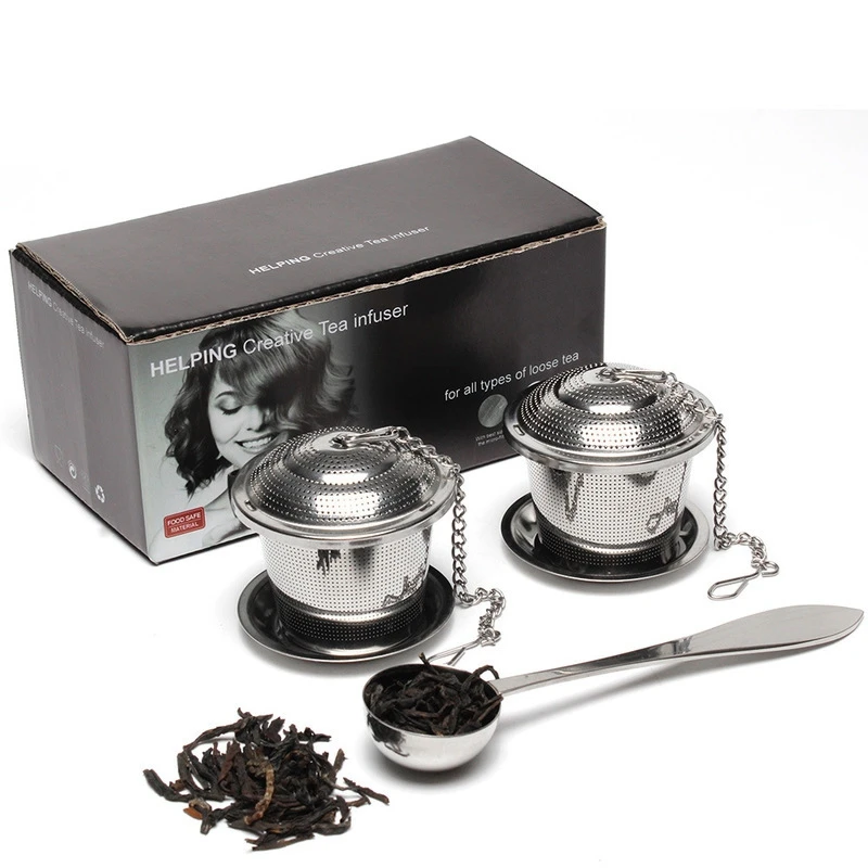 Stainless Steel Mesh Tea Infuser Reusable Tea Strainer Loose Teapot Leaf Spice Filter Tea Strainer Infusor Mesh Tea Tool Accesso
Stainless Steel Mesh Tea Infuser Reusable Tea Strainer Loose Teapot Leaf Spice Filter Tea Strainer Infusor Mesh Tea Tool Accesso