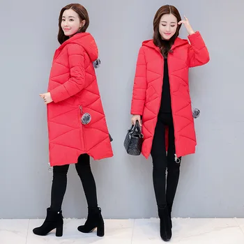 winter long paragraph thick slim cotton long-sleeved hooded jacket female outwear Thick Warm Cotton Outwear Large size Wild
winter long paragraph thick slim cotton long-sleeved hooded jacket female outwear Thick Warm Cotton Outwear Large size Wild