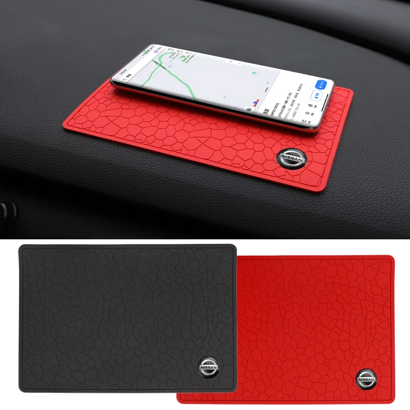 PVC Car Non Slip Mat Dashboard Phone Anti Gel Pad For Nissan Qashqai Juke Pulsar Sentra Altima Patrol Micra Rogue Almera | Автомобили и