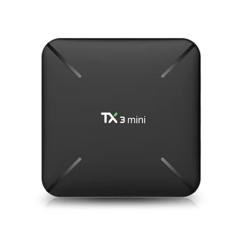 TX3 Mini Android 8.1 TV BOX 2GB/16GB S905W 2.4GHz WiFi HD Media Player (EU Plug)
TX3 Mini Android 8.1 TV BOX 2GB/16GB S905W 2.4GHz WiFi HD Media Player (EU Plug)