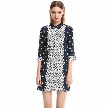 Runway Bohemian Retro Print Flowers Single-Breasted Short-Sleeved Shirt Mini Dress Women'S Clothing High-Quality Temperament
Runway Bohemian Retro Print Flowers Single-Breasted Short-Sleeved Shirt Mini Dress Women'S Clothing High-Quality Temperament