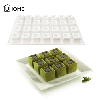 28 Holes Silicone Mold Cube Non Stick Dessert Pastry Mold Magic Concave Cube Cake Square Brownie Molds Baking Chocolate Mold
28 Holes Silicone Mold Cube Non Stick Dessert Pastry Mold Magic Concave Cube Cake Square Brownie Molds Baking Chocolate Mold