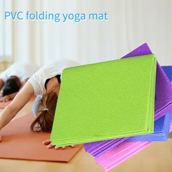173*61*0.4cm PVC Yoga Mat Non Slip Folding Gym Sports Exercise Pads for Beginner Fitness Outdoor Indoor Training Gymnastics Mats
173*61*0.4cm PVC Yoga Mat Non Slip Folding Gym Sports Exercise Pads for Beginner Fitness Outdoor Indoor Training Gymnastics Mats