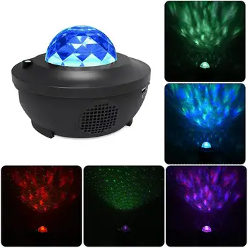Romantic Colorful Ocean Starry Sky Night Light Projector Remote Control LED Laser Projector Light with Bluetooth Music Speaker
Romantic Colorful Ocean Starry Sky Night Light Projector Remote Control LED Laser Projector Light with Bluetooth Music Speaker