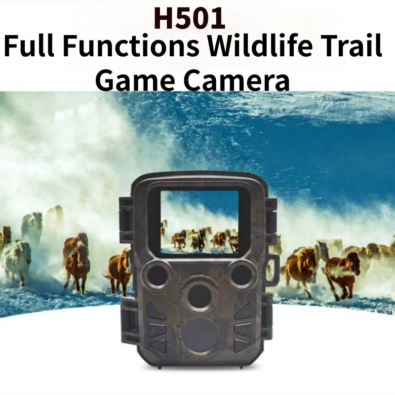 H501 1080P Full Functions Infrared 20m IR Night Vision 0.45s Trigger Time Long Standby IP66Waterproof HD Hunting Scouting Camera
H501 1080P Full Functions Infrared 20m IR Night Vision 0.45s Trigger Time Long Standby IP66Waterproof HD Hunting Scouting Camera