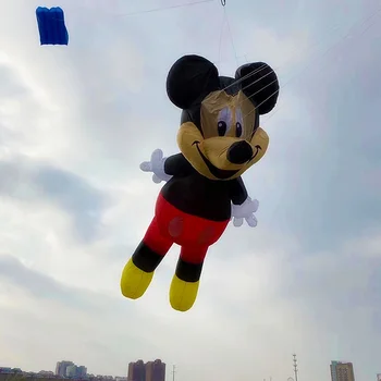 Large Mickey Mouse Kite Pendant Soft Inflatable Cartoon Mouse Adult Outdoor Sports Fun Flying Tool Nylon Anti-tear Free Shipping
Large Mickey Mouse Kite Pendant Soft Inflatable Cartoon Mouse Adult Outdoor Sports Fun Flying Tool Nylon Anti-tear Free Shipping
