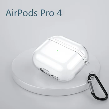 Original For AirPods Pro 4 Case luxury Transparent hard PC earphone Case funda For air pods pro4 AirPods 4 case fundas
Original For AirPods Pro 4 Case luxury Transparent hard PC earphone Case funda For air pods pro4 AirPods 4 case fundas