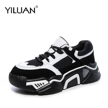 Yiluan Brand new Sneakers women Platform Shoes basic 2020 Leather Spring White Casual Shoes Leather Increase Student shoes Black
Yiluan Brand new Sneakers women Platform Shoes basic 2020 Leather Spring White Casual Shoes Leather Increase Student shoes Black