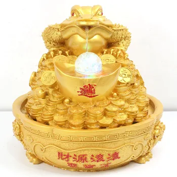 New Creative Fountain Home Gifts Jin Chan Resin Crafts Lucky Fortune Gifts Home Office Humidifier Furnishing Products 
New Creative Fountain Home Gifts Jin Chan Resin Crafts Lucky Fortune Gifts Home Office Humidifier Furnishing Products