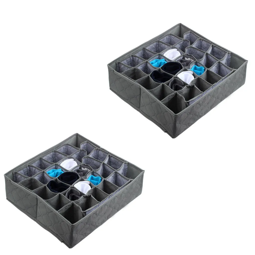2pc 30 Cells Bamboo Charcoal Ties Socks Drawer Closet Organizer Storage Box Home Storage Organization Storage Box Organizer
2pc 30 Cells Bamboo Charcoal Ties Socks Drawer Closet Organizer Storage Box Home Storage Organization Storage Box Organizer