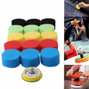 16pcs/set Multi Colors Polishing Sponge Pads Sets Buffing Waxing Pad For Boat Car Polisher Buffer Drill Wheel Polisher Tools
16pcs/set Multi Colors Polishing Sponge Pads Sets Buffing Waxing Pad For Boat Car Polisher Buffer Drill Wheel Polisher Tools