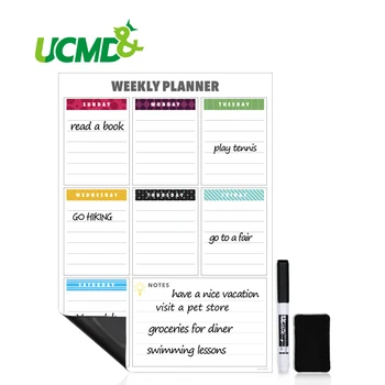 Erasable Fridge Calendar Reusable PET Film Monthly Weekly Daily Planner Note Message Board With Marker for Home Office Classroom
Erasable Fridge Calendar Reusable PET Film Monthly Weekly Daily Planner Note Message Board With Marker for Home Office Classroom