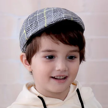 Children Plaid Pattern Classic Style Baby Fashion Cap Toddler Boy Autumn Berets Hat
Children Plaid Pattern Classic Style Baby Fashion Cap Toddler Boy Autumn Berets Hat