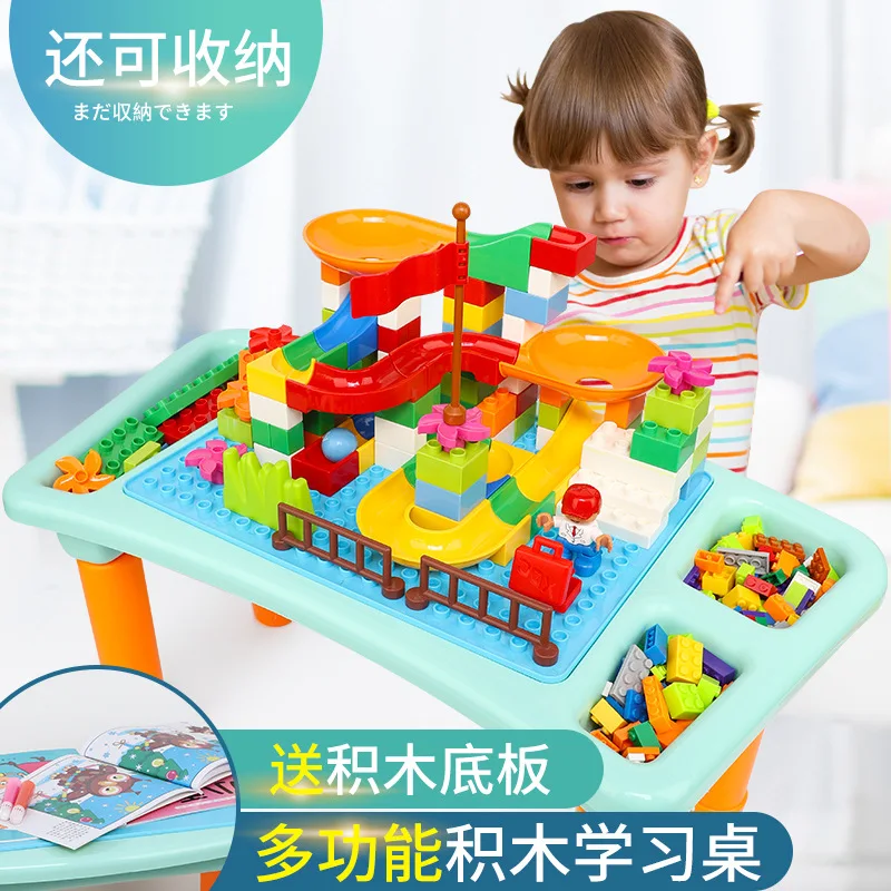 CHILDREN'S Building Blocks Table Multifunctional Game Table Large Particles Building Blocks Educational Assembled Toys Boy 3 a Y
CHILDREN'S Building Blocks Table Multifunctional Game Table Large Particles Building Blocks Educational Assembled Toys Boy 3 a Y