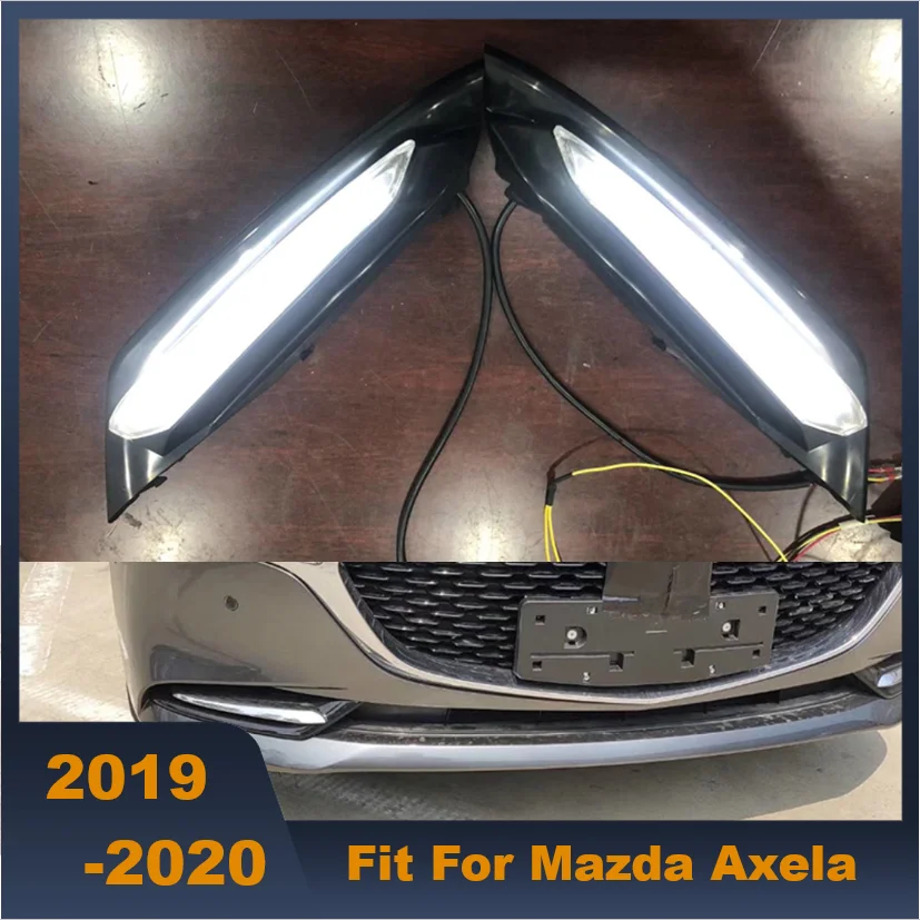 One Pair Car Flashing Light Car Driving Lamp LED Daytime Running Light Car Turn Signal Light For Mazda Axela 2019 2020
One Pair Car Flashing Light Car Driving Lamp LED Daytime Running Light Car Turn Signal Light For Mazda Axela 2019 2020