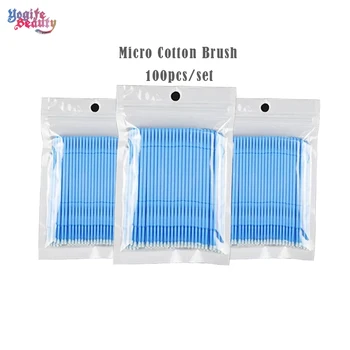 100pcs Disposable Micro Applicators Brush Clean Stick Short Head Swab for Eyelash Extension from Yogife Beauty
100pcs Disposable Micro Applicators Brush Clean Stick Short Head Swab for Eyelash Extension from Yogife Beauty