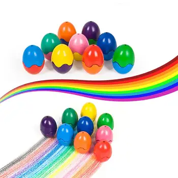9 Color Egg Children's Drawing Crayons Baby Non-Toxic Washable Finger Crayons Set Early Education Puzzle Stationery Box Set 
9 Color Egg Children's Drawing Crayons Baby Non-Toxic Washable Finger Crayons Set Early Education Puzzle Stationery Box Set