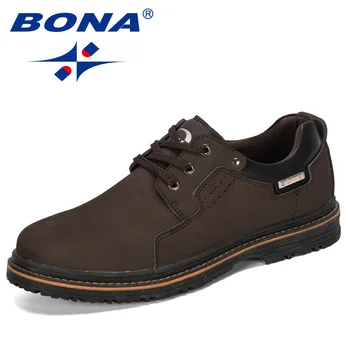 BONA 2020 New Designers Nubuck Leather Casual Shoes Men Fashion Outdoor Leisure Footwear Man Comfortable Working Shoes Male 
BONA 2020 New Designers Nubuck Leather Casual Shoes Men Fashion Outdoor Leisure Footwear Man Comfortable Working Shoes Male