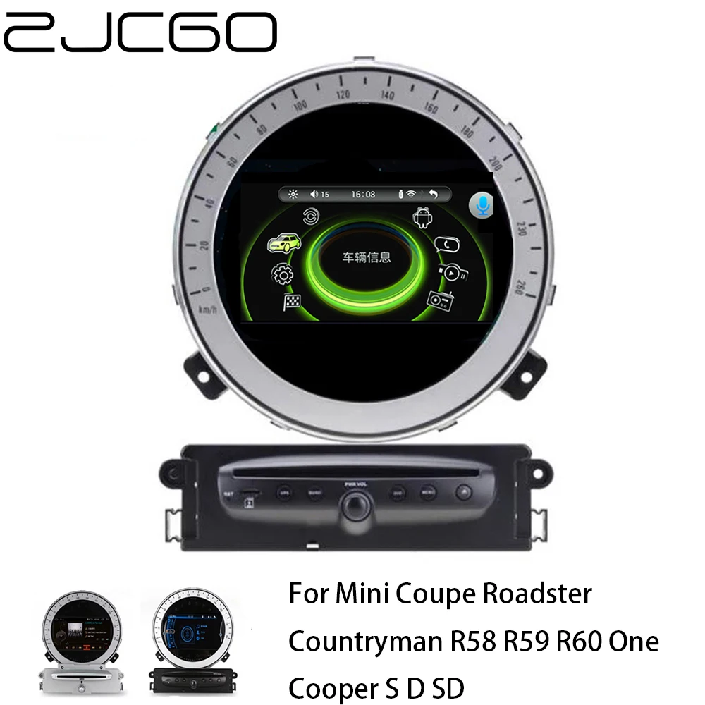 Car Multimedia Player Stereo GPS Radio Navigation Android Screen for Mini Coupe Roadster Countryman R58 R59 R60 One Cooper S D
Car Multimedia Player Stereo GPS Radio Navigation Android Screen for Mini Coupe Roadster Countryman R58 R59 R60 One Cooper S D