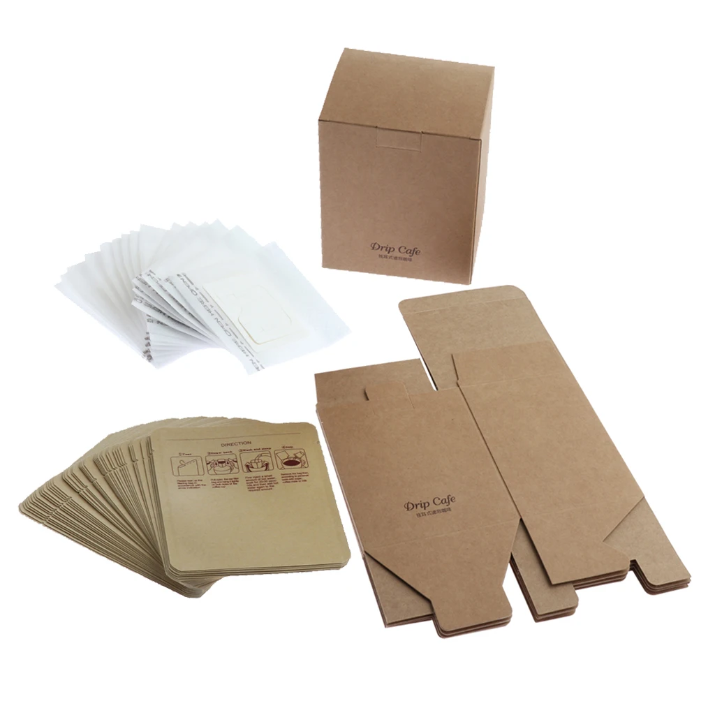 Coffee Filter Bag 105pcs Hanging Ear Drip Disposable Filter Non-Woven Coffee Filter Bag 105pcs Hanging Ear Drip Disposable Filter Non-Woven