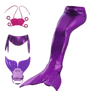Swimmable Children Mermaid Tails With Monofin Fin Girl Swimming Bikini Set Princess Costumes for Kids Swimmable Fins Fancy Dress
Swimmable Children Mermaid Tails With Monofin Fin Girl Swimming Bikini Set Princess Costumes for Kids Swimmable Fins Fancy Dress